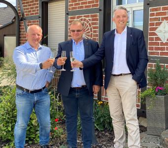 v.l.n.r.: Stefan Niehusmann, Peter Springer, Oliver Spölgen