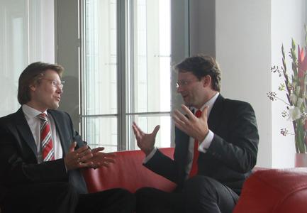 Thorsten Becker und Tilo Ferrari, Geschäftsführer der Management Angels