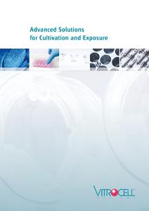 New VITROCELL General Product Catalogue
