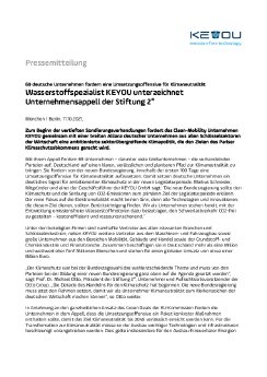 20211011_PM - Wasserstoffspezialist KEYOU unterzeichnet Unternehmensappell der Stiftung 2°.pdf