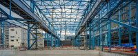 thyssenkrupp Steel: Blick in die Großbaustelle Duisburg-Bruckhausen, mit den vorangeschrittenen Bauprojekten, Umbau der Gießwalzanlage zu einer Stranggießanlage und einem nachgelagerten Warmbandwerk sowie neuen Hubbalkenöfen. (Foto: Firma Mainka) thyssenkrupp Steel: Blick in die Großbaustelle Duisburg-Bruckhausen, mit den vorangeschrittenen Bauprojekten, Umbau der Gießwalzanlage zu einer Stranggießanlage und einem nachgelagerten Warmbandwerk sowie neuen Hubbalkenöfen. (Foto: Firma Mainka)