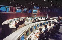 Hauptkontrollraum ESOC in Darmstadt