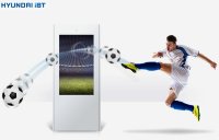 Die Hyundai Stele ist eine Outdoor Stele und eignet sich hervorragend für alle Wetterbedingungen.