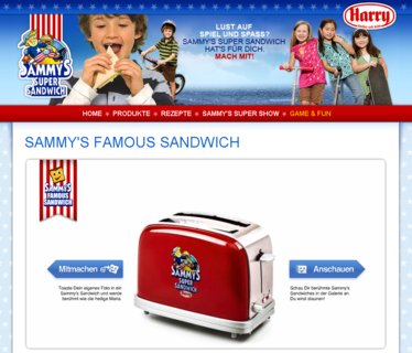 Sammy's Super Site - Sammy´s Famous Sandwich