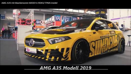 AMG A35 Model 2019 included MaxSensor MX001A RDKS/TPMS Sensor!