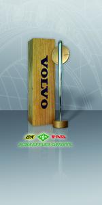 The "Supplier of the Year 2008" Award is testimony of Volvo’s excellent business relationship with Schaeffler Group Automotive