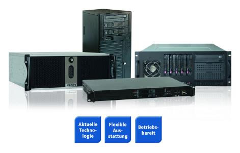 Industrie-PC Komplettsysteme auf dem neuesten Stand