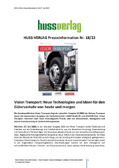 Presseinformation_18_HUSS_VERLAG_Vision Transport Neue Technologien und Ideen für den Güterverke.pdf