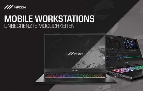 MIFCOM aktualisiert das hauseigene Portfolio mobiler Workstations mit neuen Modellen.