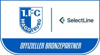 SelectLine Software GmbH ist auch in der Saison 2026/27 Bronzepartner des 1. FC Magdeburg