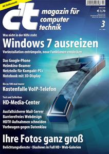 Das Titelbild der aktuellen c't-Ausgabe 03/2010