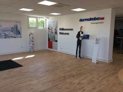 Blick ins neue TRainingscenter von dormakaba