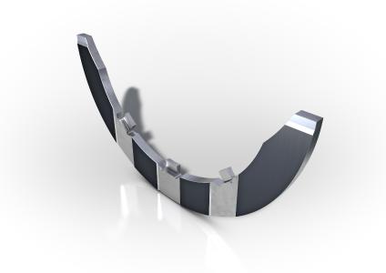 New polymer-coated thrust washer KS R 535L1