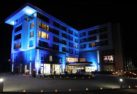 Im Hotel Fire & Ice sind Schalter von Berker stilvolle Begleiter durch den Tag.