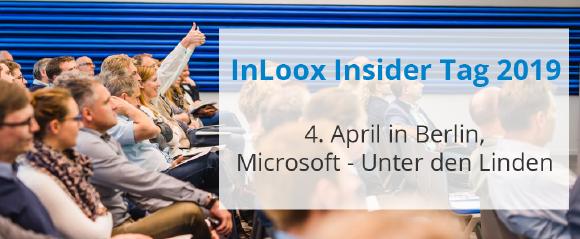 Save the Date: InLoox Insider Tag Berlin am 4. April 2019