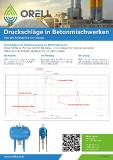 Druckschläge in Betonmischwerken