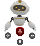KI-Roboter Clara hilft dir in allen Lagen weiter, sie kann auf Dinge zeigen und die Szene wechseln um dinge aufzuzeigen. Alles per Spracheingabe.