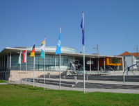 Der Humboldtbau wird auch beim 56. IWK der TU Ilmenau vom 12. bis 16. September wieder Zentrum der wissenschaftlichen Diskussion sein, Foto: TU Ilmenau/Susanne Jakob 