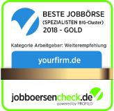 Mit zufriedenen Arbeitgeber Golddstatus bei den Weiterempfehlungen sichern