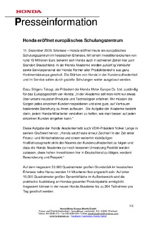 01 Pressemitteilung + Fact Sheet Eröffnung Honda Akademie Erlensee 11-12-2009.pdf