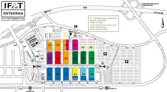 IFAT ENTSORGA_Geländeplan