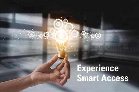 "Experience Smart Access" auf der BAU 2019 in Halle B3, Stand110