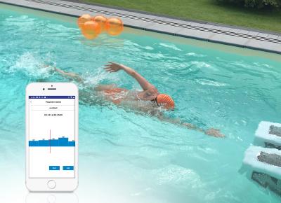 Die neue Trainings-App „HydroStar Next“ macht das effektive Schwimmen jetzt noch einfacher
Bild: BINDER