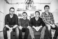 Lunchio-Gründer (v.l.n.r.): Deniz Caglayan (COO), Sebastian Blautzik (CTO), Jan Saupe (CEO), Dennis Ortmann (CSO)