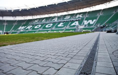 Blick in das Stadion in Breslau, Copyright: Hauraton