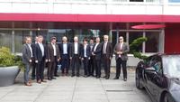 Eine Delegation der Partner im Spitzencluster MAI Carbon war zum Informationsaustausch in Oberösterreich zu Besuch