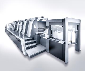 An example of investing into machinery: Heidelberg Speedmaster XL 106-8-P 18K (Copyright: Heidelberger Druckmaschinen AG)