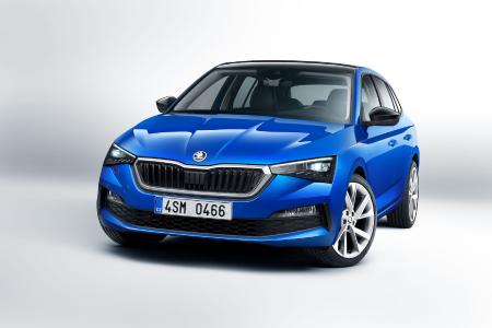 Der neue Skoda Scala fährt serienmäßig mit Stoßdämpfern von KYB