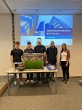 Das Rehm Gewinner Team- Bei der Abschlussveranstaltung der Eco-Scouts Initiative präsentierten 50 Auszubildende aus 14 Unternehmen ihre Projektergebnisse zu Klimaschutz und Nachhaltigkeit. Das Rehm Gewinner Team- Bei der Abschlussveranstaltung der Eco-Scouts Initiative präsentierten 50 Auszubildende aus 14 Unternehmen ihre Projektergebnisse zu Klimaschutz und Nachhaltigkeit.