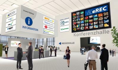Lobby auf der eREC (Abb.: MSV GmbH)