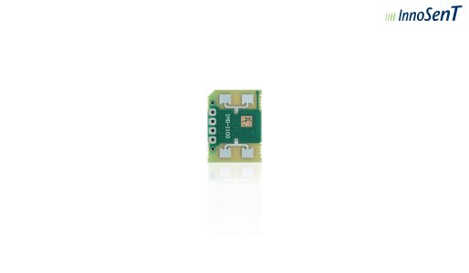 A new product for the IMD series: The Radar Front End IMD-1100 is the smallest sensor from InnoSenT. (Picture Source: InnoSenT GmbH)