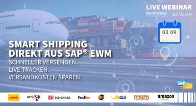 Live Webinar | Smart Shipping direkt aus SAP® EWM