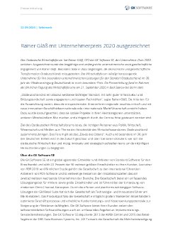 PM GK Software Unternehmerpreis für Rainer Gläß.pdf
