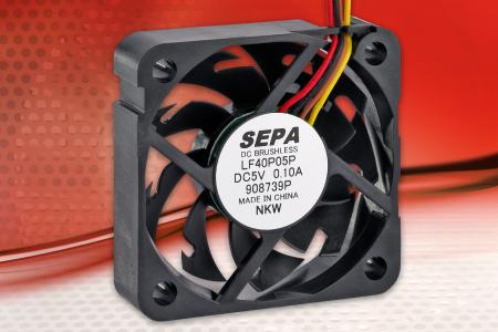 SEPA EUROPE Microlüfter mit neuartigen Lüfterflügeln