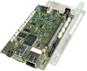 ePDAnano baseboards by b-plus carry the credit card sized nanoETXexpress® CPU modules following the COM Express™ conform form factor introduced by Kontron