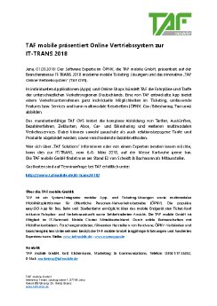 TAF mobile präsentiert Online Vertriebssystem zur IT-TRANS 2018 Versand.pdf