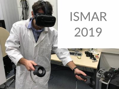 Fabrizio Palmas will present the results of his research in the field of virtual reality at the International Symposium on Mixed and Augmented Reality (IEEE)
