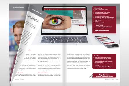 Richard Wolf launcht erstes digitales Kundenmagazin "the spirit"