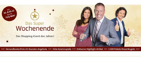 Super-Wochenende bei 1-2-3.tv