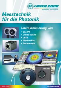 104 Seiten optische Messtechnik: Der neue Messtechnik-Katalog für die Photonik ist da!