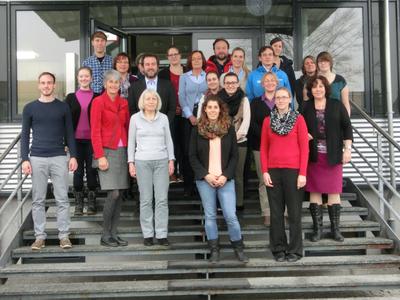 Die Teilnehmer der OpenStreetMap Einführungsschulung hatten sichtlich Spaß an der interessanten Veranstaltung im LKZ Prien (Bildquelle: LKZ Prien GmbH)