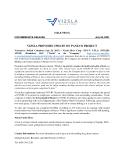 [PDF] Press Release: Vizsla Provides Update on Panuco Project