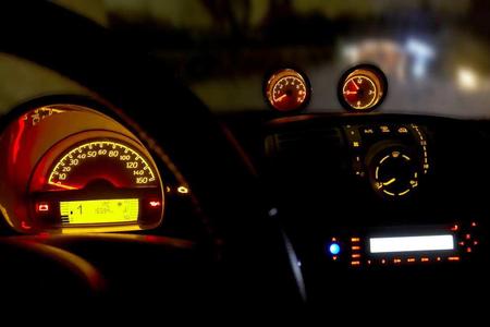 Kfz-Armaturenbeleuchtung mit LEDs