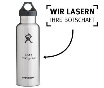 Flask Lasern Botschaft