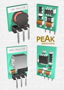 New Switching Regulators with Wide Input Voltage Range, also as Open-Frame option