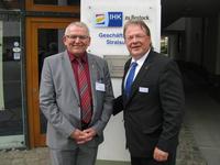 Dr. Helfried Schmidt, Karsten Liefländer © Servicestelle Vorpommern